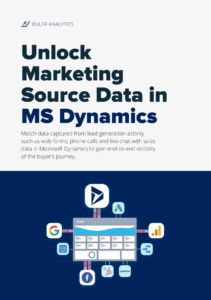 Unlock Marketing Source Data in Microsoft Dynamics