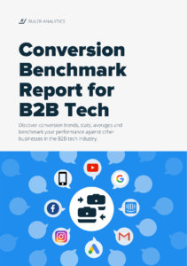 Conversion Benchmark Report for B2B Tech