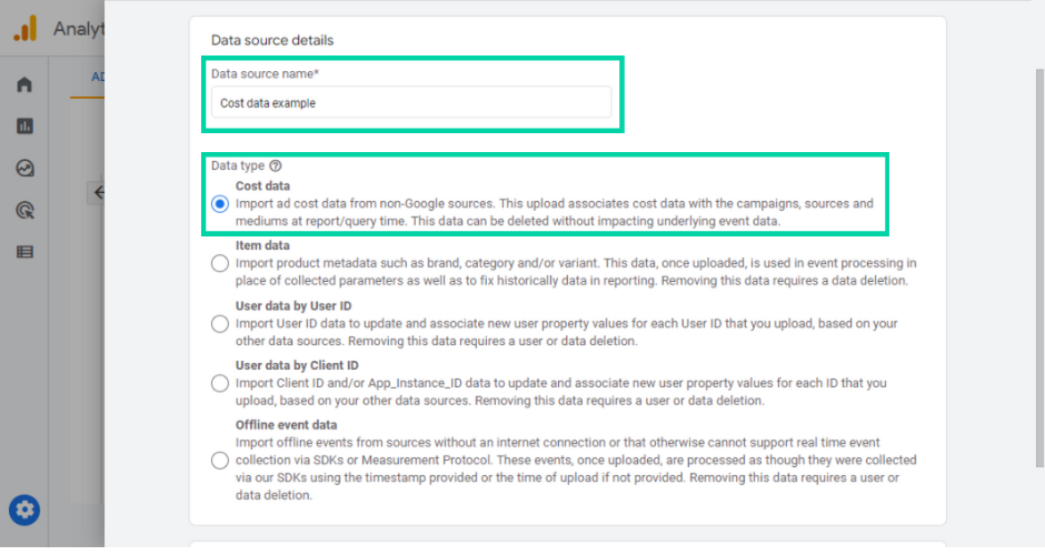 cost-data-google-analytics-step-3-ruler-analytics